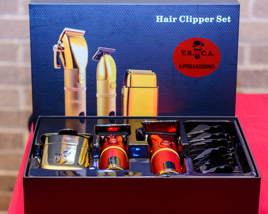 3 piece clipper set (red)